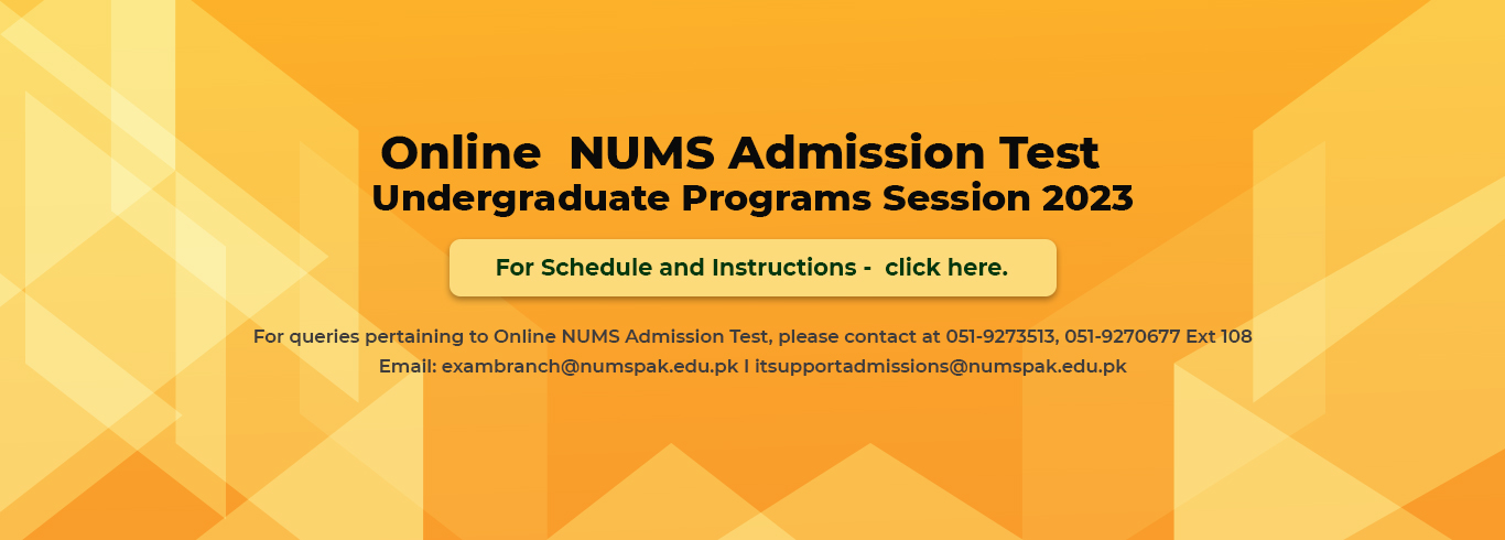 National University Of Medical Sciences | NUMS